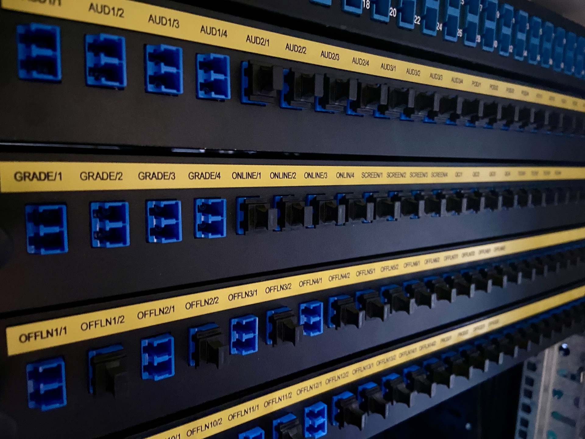 Rack layouts