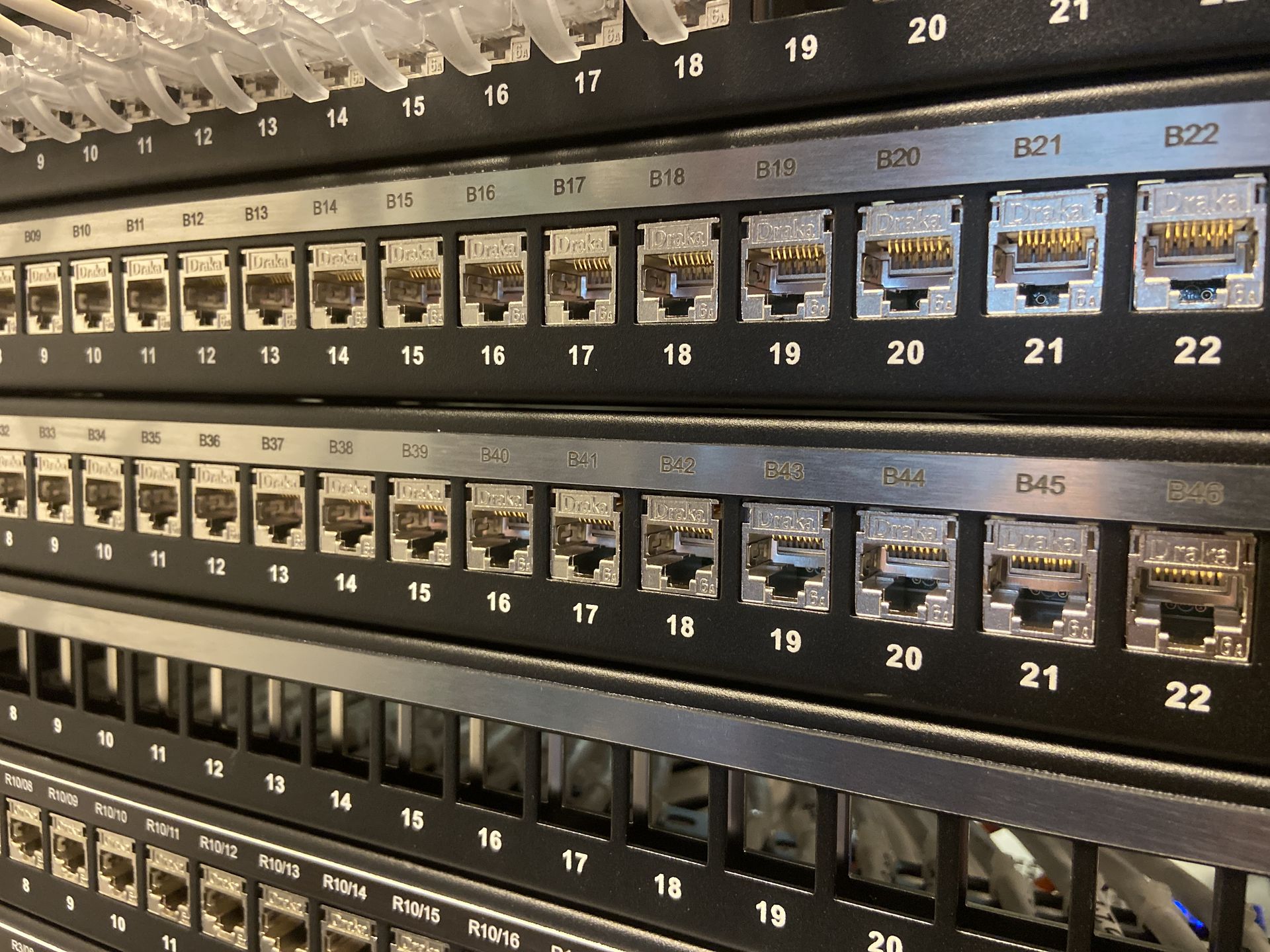 CAT6a Patch Panel Liverpool FC - Absolute CAD