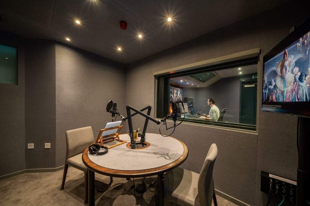 Voice over booth at string and Tins - Absolute CAD