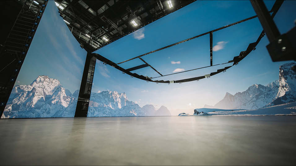 Ulster Studios Virtual Production studio installation